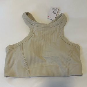 Lululemon ribbed nulu high neck yoga bra size 6 NWT